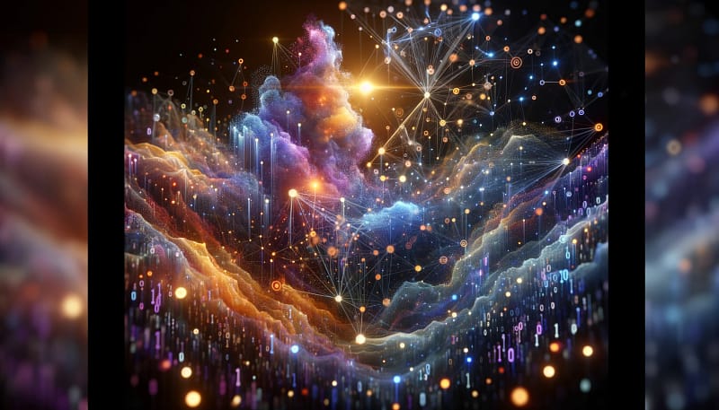 Image depicting embeddings as a constellation of stars