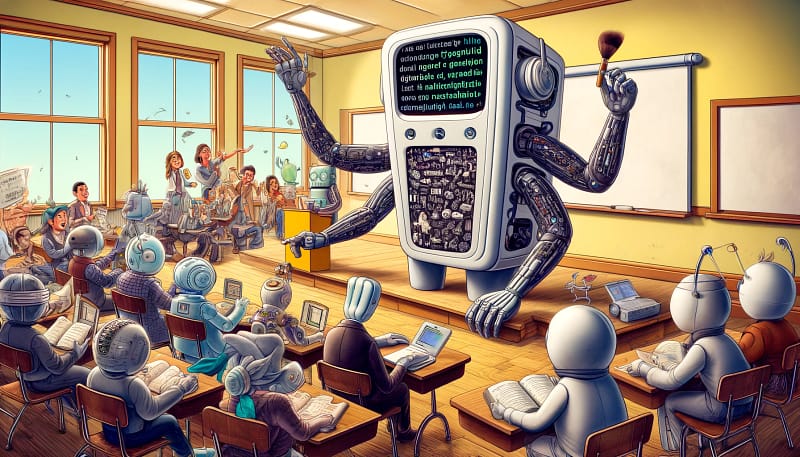 An MLLM teaching other robots to be like it.